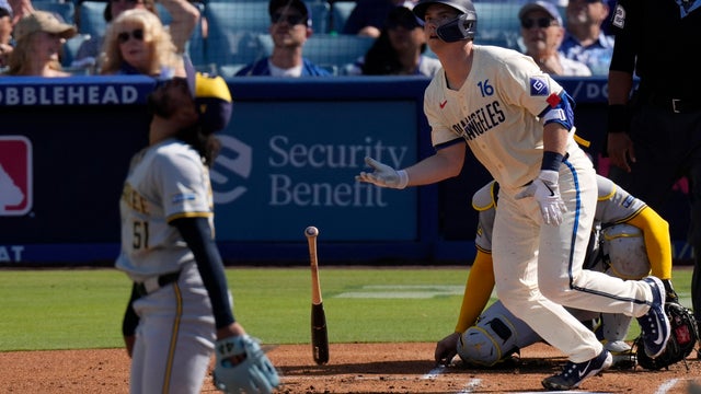 Brewers Dodgers Baseball 