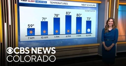 Denver weather: One more comfortable day before heat returns - CBS Colorado