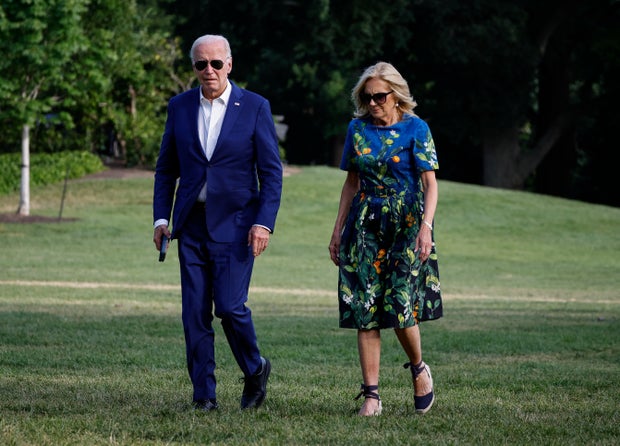 President Biden Returns To White House