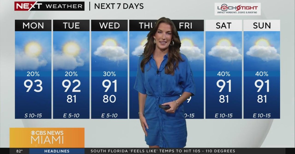 South Florida Weather for Monday 7/8/2024 7AM - CBS Miami