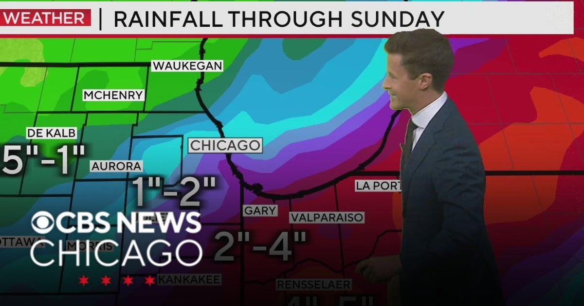 Rain to cover Wednesday commute - CBS Chicago