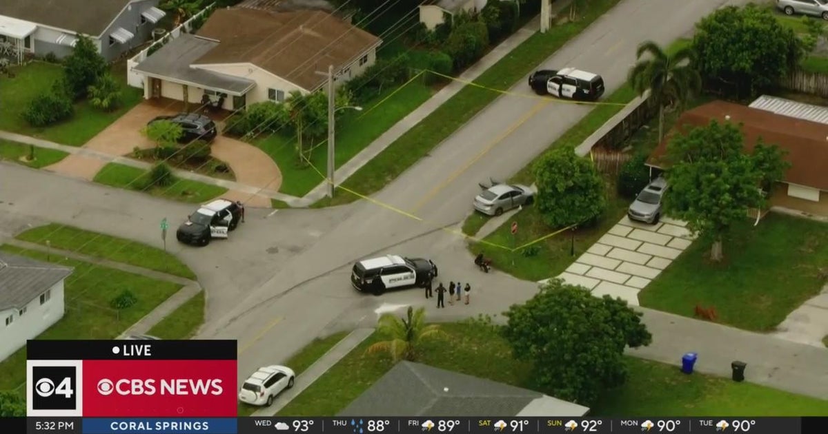 Shooting investigation underway in Hollywood - CBS Miami
