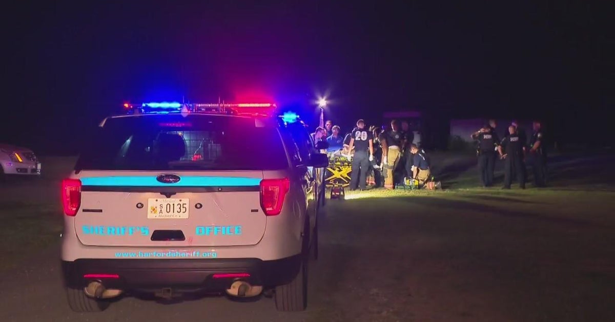 Person in custody after pursuit of stolen car from Harford County - CBS ...