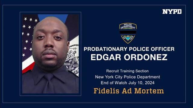 A photo of NYPD Probationary Police Officer Edgar Ordonez 
