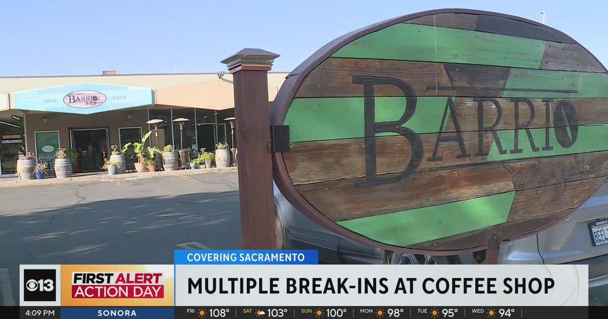 Sacramento coffee shop hit by multiple break-ins