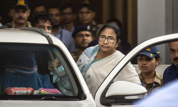 West Bengal Chief Minister Mamata Banerjee Arrives In Mumbai 