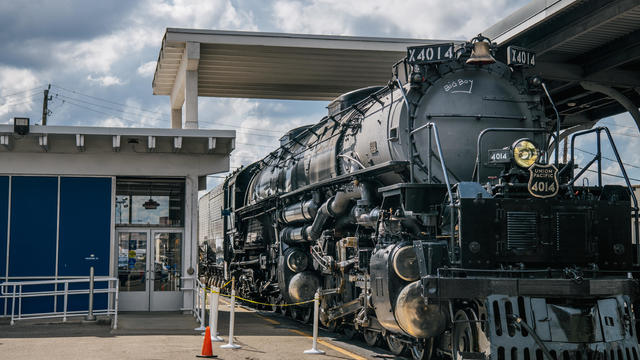 Historic Union Pacific "Big Boy" Locomotive Arrives In Houston 