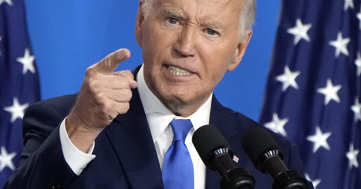 President Joe Biden defiantly says he’s “not going anywhere” during his Michigan trip
