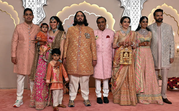 Wedding Ceremony Of Anant Ambani And Radhika Merchant 
