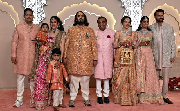 Cerimônia de casamento de Anant Ambani e Radhika Merchant