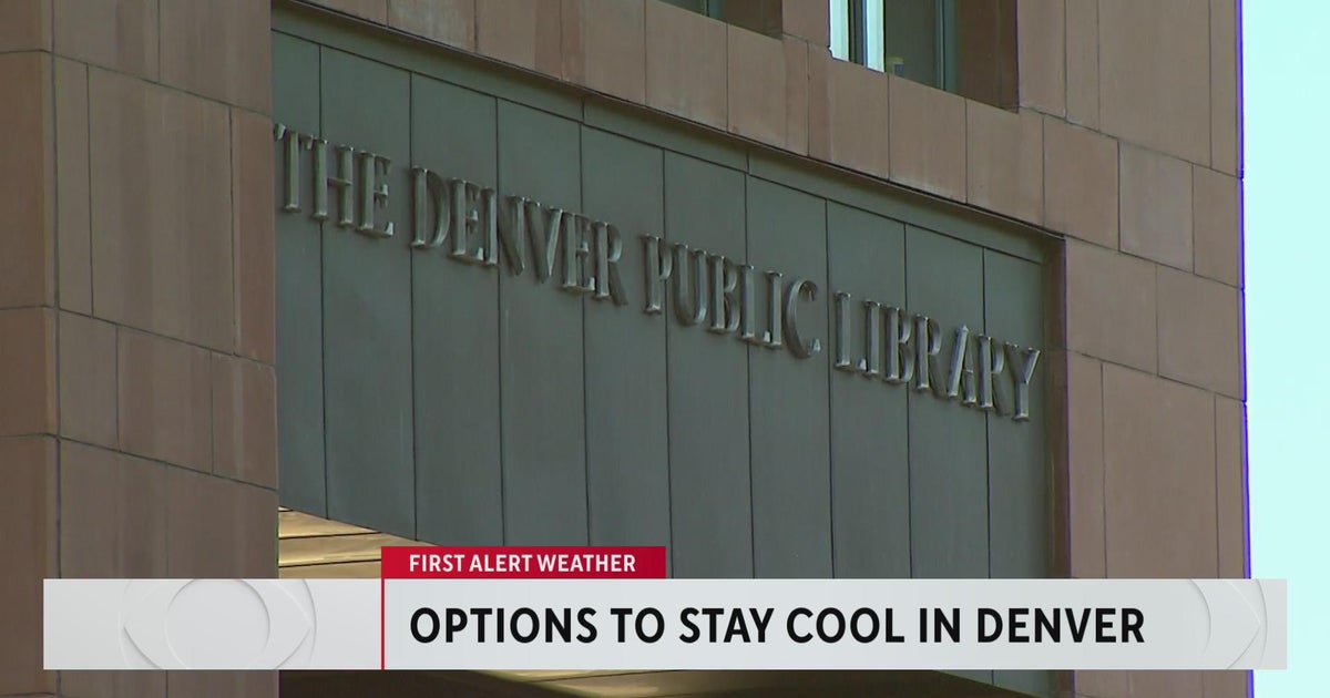 Denver opens cooling centers during heat wave - CBS Colorado
