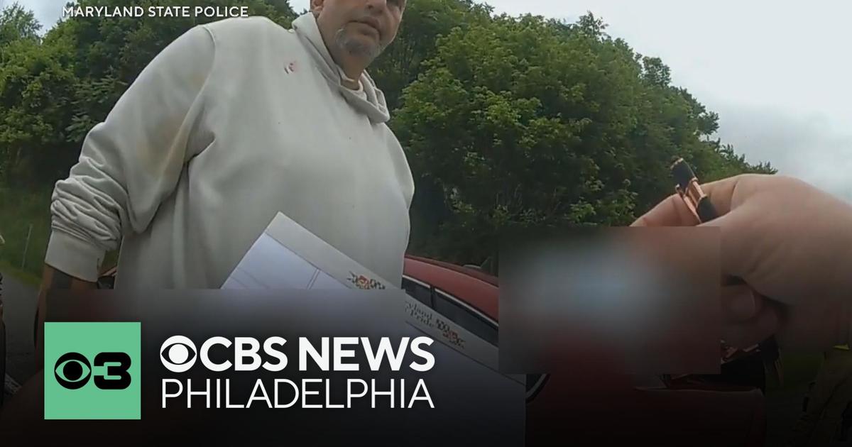 Video released from Sen. Fetterman car crash in Maryland through public records request by CBS News