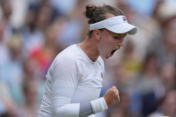 Barbora Krejcikova beat Jasmine Paolini in thrilling women's Wimbledon final for second Grand Slam trophy