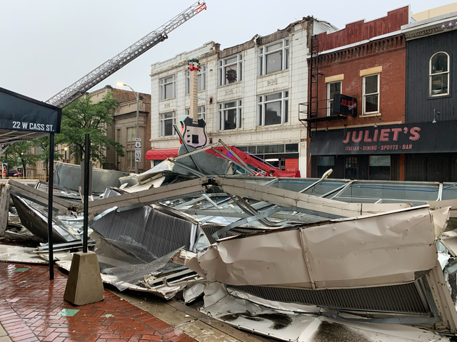 Storm damage in Joliet 1 
