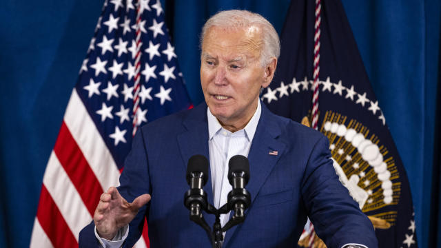 President Biden delivers remarks following a shooting at a campaign rally for former President Donald Trump, in Rehoboth Beach, Delaware, July 13, 2024. 