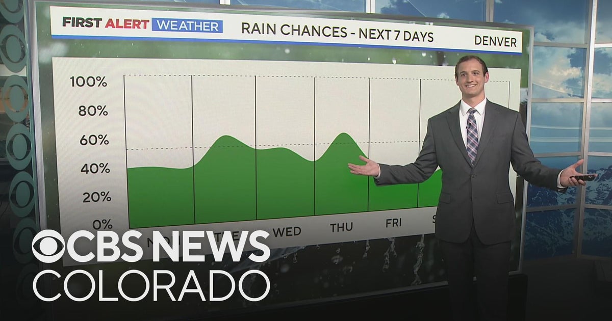 Cooler air expected to arrive across Colorado on Wednesday - CBS Colorado