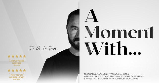A Moment With: JJ De La Torre