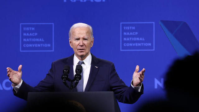 President Biden Addresses NAACP Convention In Las Vegas 
