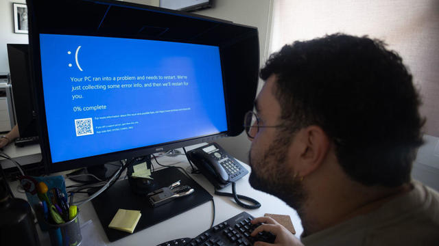 Crowdstrike Microsoft Windows blue screen of death 