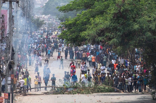 Bangladesh Campus Violence