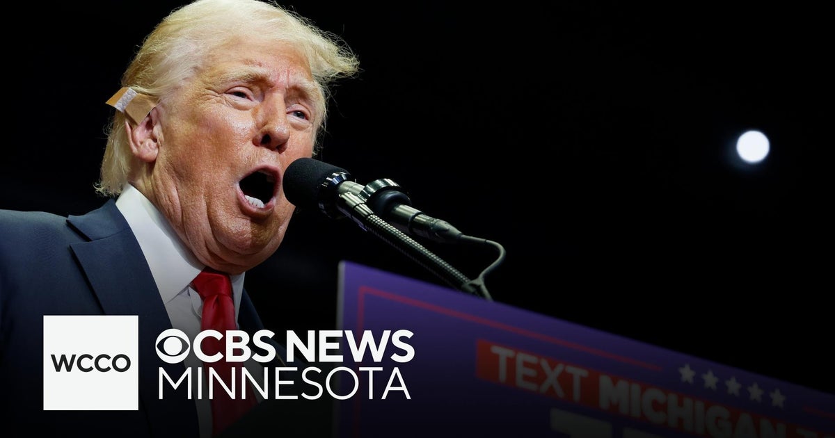 Trump holds first rally since assassination attempt - CBS Minnesota