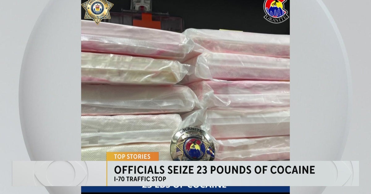 Over 23 pounds of cocaine seized in traffic stop on Interstate 70 - CBS ...