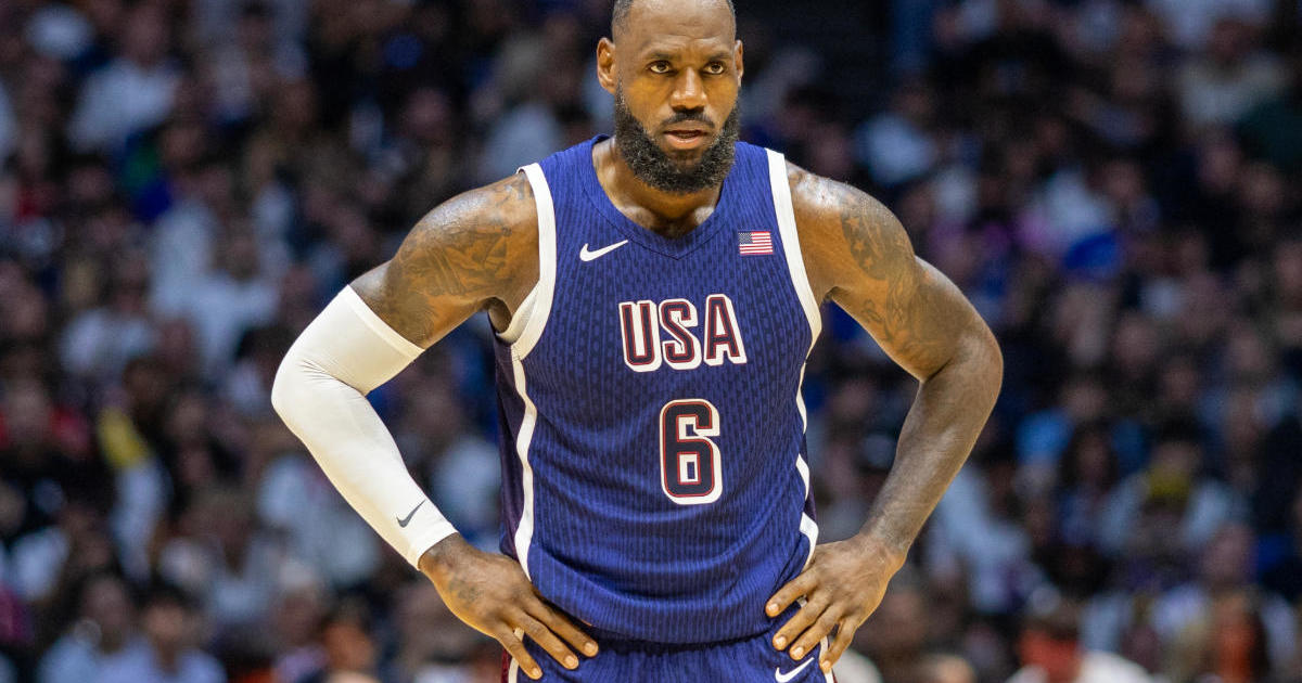 How to watch LeBron James and the USA men's basketball games at the 2024  Paris Olympics: schedule, TV, streaming and more. - CBS News