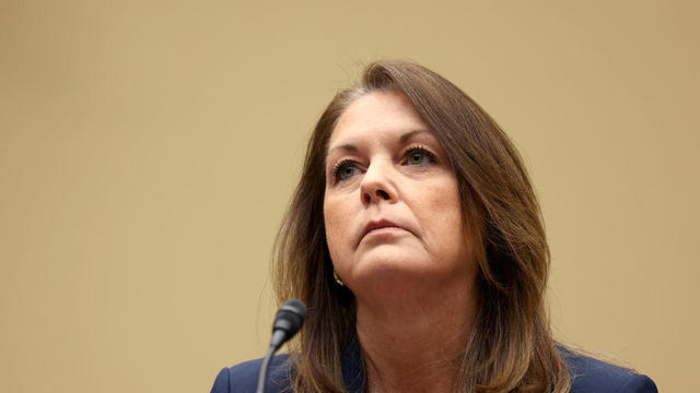 Kimberly Cheatle, director of the United States Secret Service, during a House Oversight and Accountability Committee hearing in Washington on Monday, July 22, 2024. 