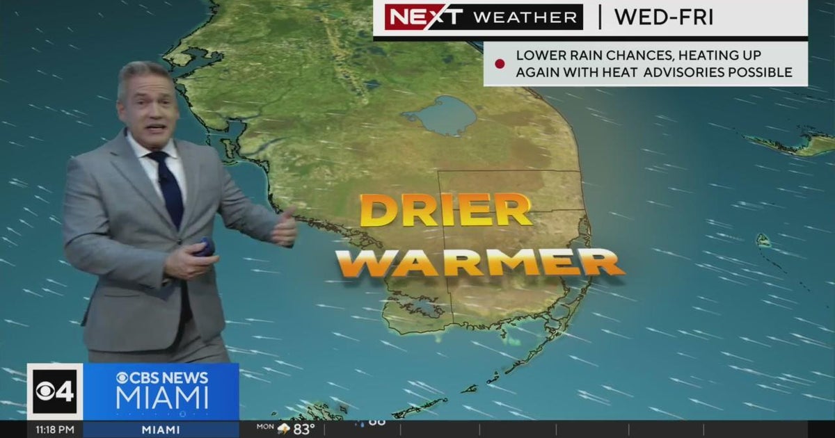 South Florida weather for Monday 7/22/24 11PM - CBS Miami