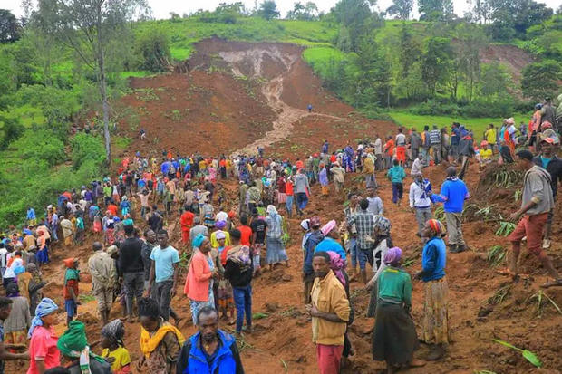 Death toll from the landslide in southern Ethiopia has risen to 146 