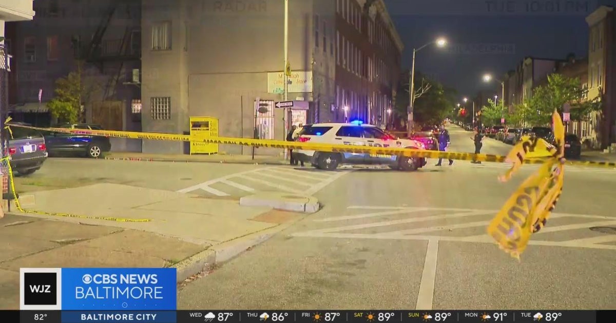 Two men, woman injured in West Baltimore shooting - CBS Baltimore