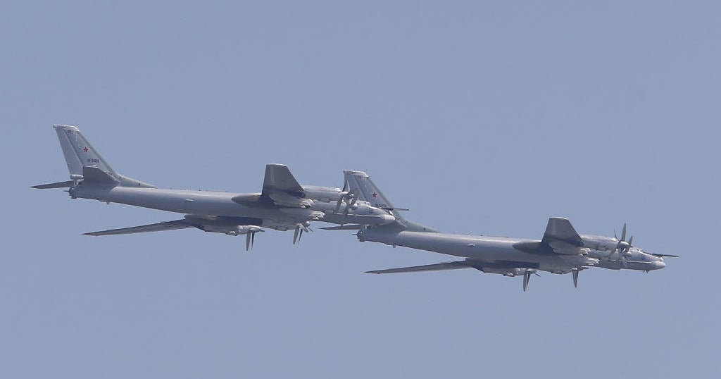 US intercepts Russian Chinese bombers off Alaskan coast  CBS News US intercepts Russian Chinese bombers off Alaskan coast  CBS News