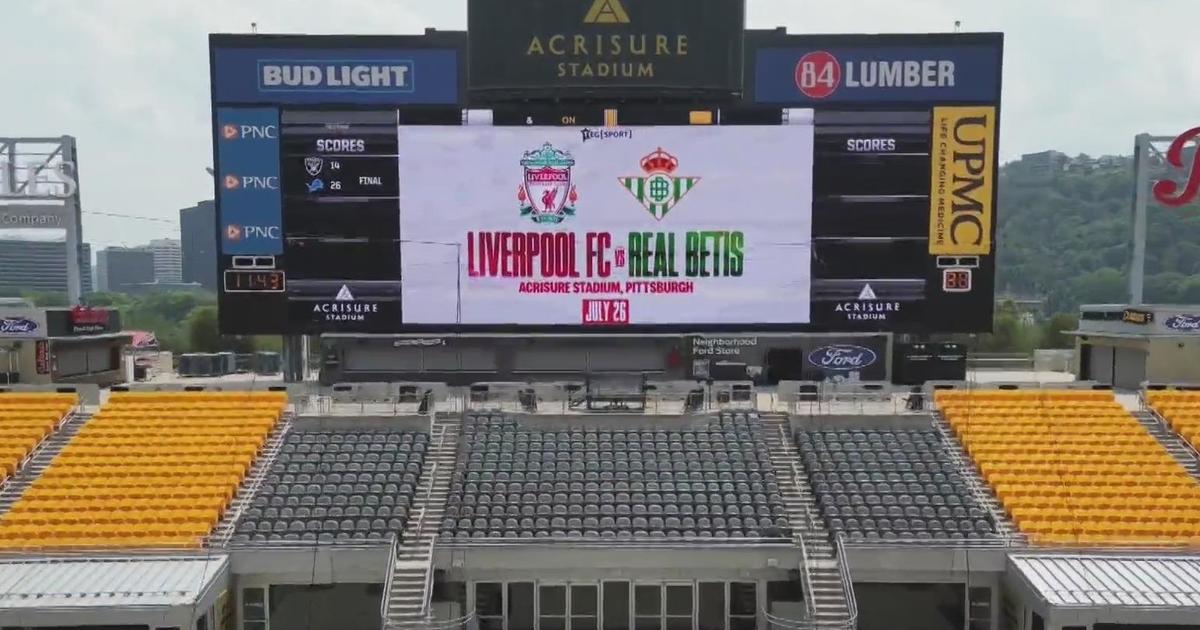 Liverpool play Real Betis in Pittsburgh on Friday. Here’s why they chose Pittsburgh.