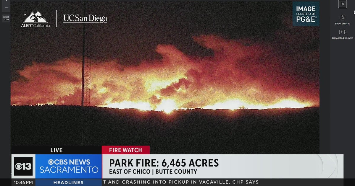 Park Fire in Butte County burns more than 6,400 acres