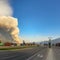 Massive Canadian wildfire leaves town burned to the ground