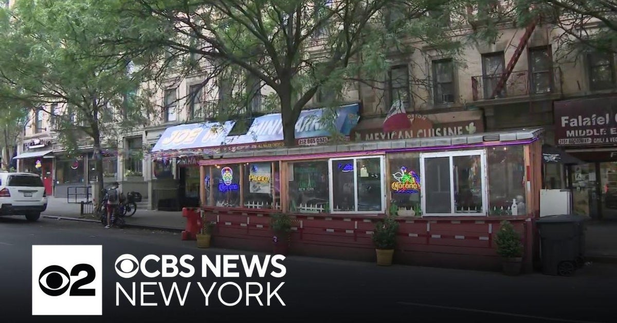 NYC's new outdoor dining rules go into effect in 1 week - CBS New York