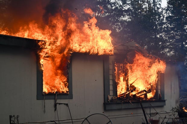Park Fire: Wildfire in Chico of California
