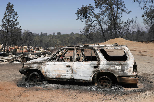 Park Fire Ravages Communities In California 