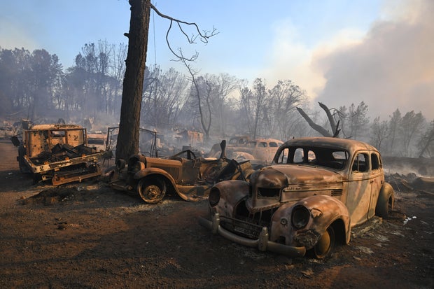 Park Fire: Wildfire in Chico of California