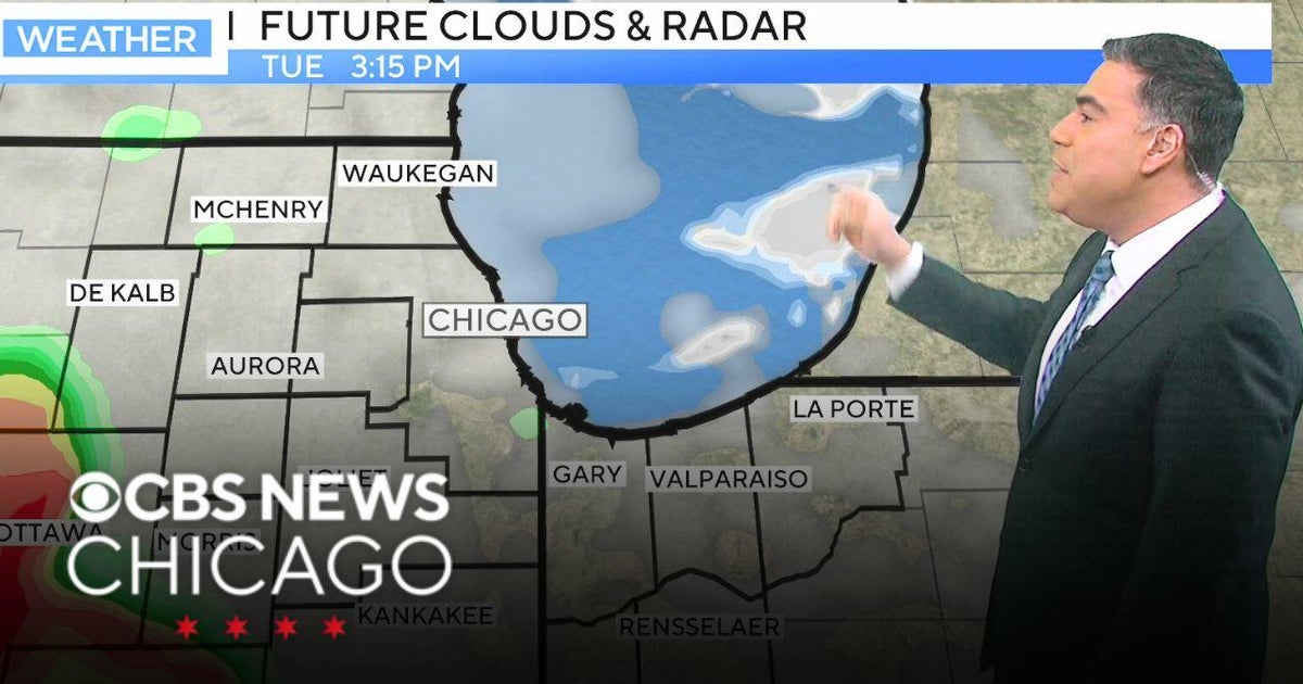 Waves of storms for the week - CBS Chicago