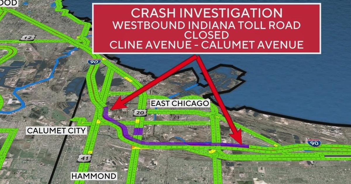 Illinois man killed, another hurt in crash on Indiana Toll Road, state police say