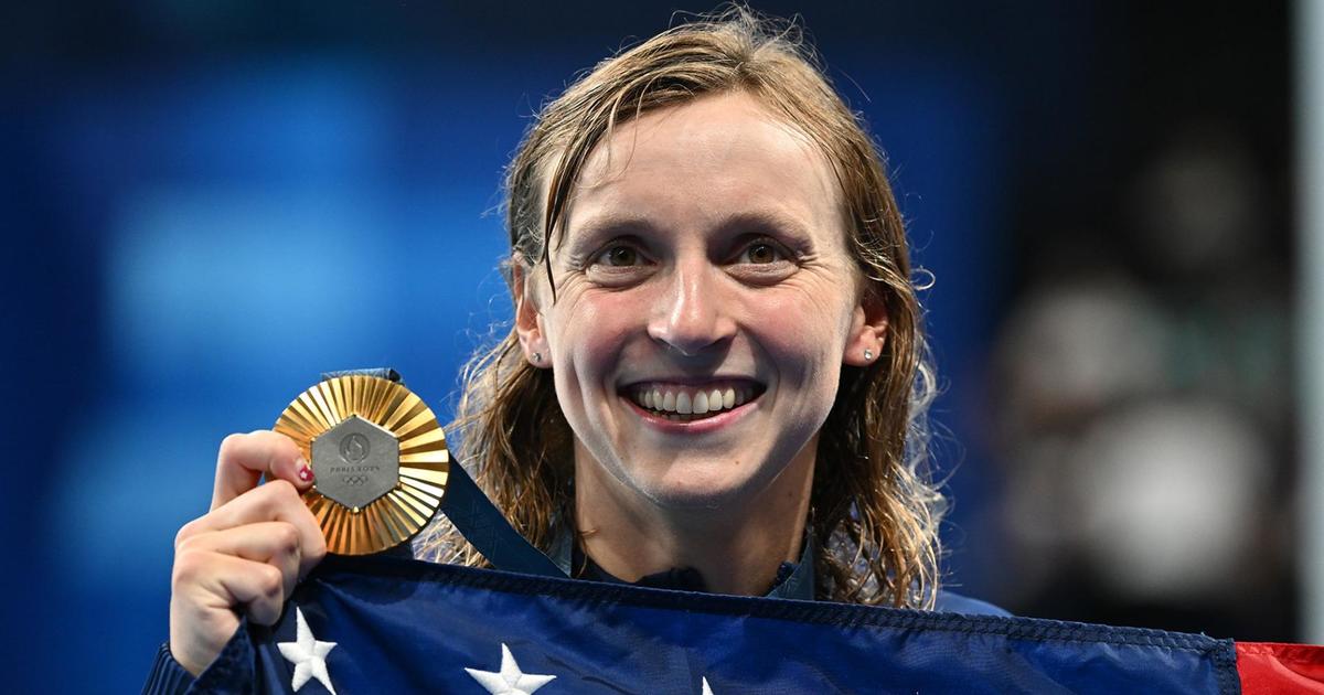 Katie Ledecky is leaving the Paris Olympics carrying the flag for Team