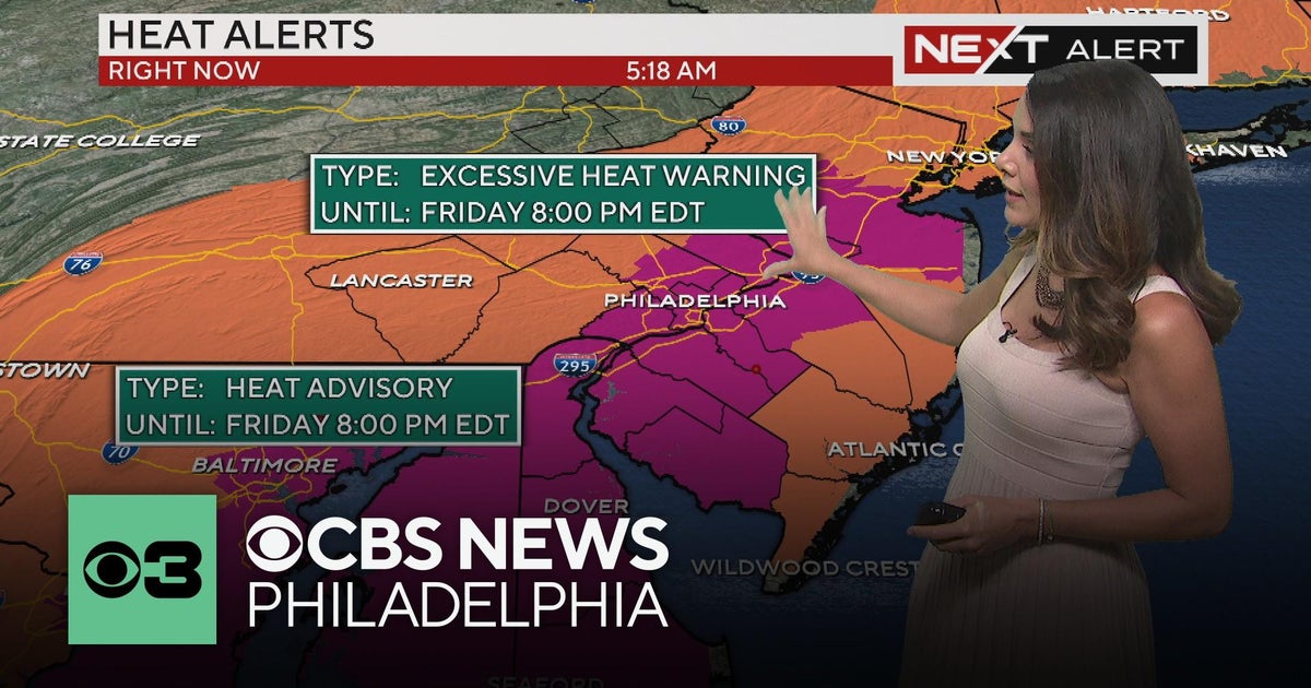 Excessive heat warning, other heat alerts in Philadelphia area with ...