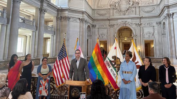 Transgender flag raising ceremony in SF 