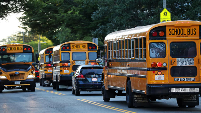 Back To School Bus Traffic 