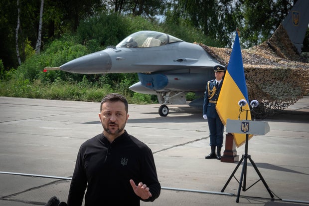 Rússia Ucrânia Guerra F16 Zelensky
