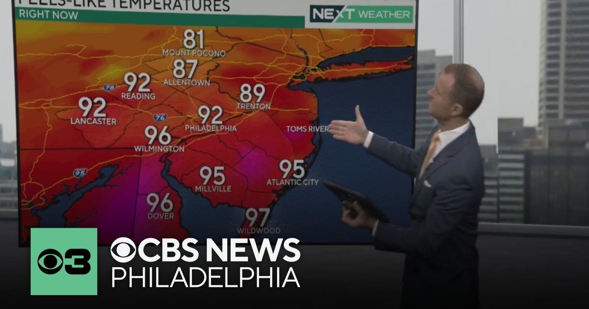 Driest afternoon of the week in Philadelphia; tracking next chance of ...