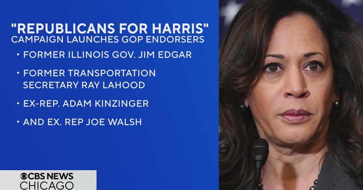 Prominent Illinois Republicans throw support behind Kamala Harris