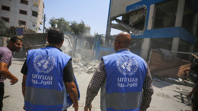 Israeli attack hits UNRWA school in Nuseirat camp 