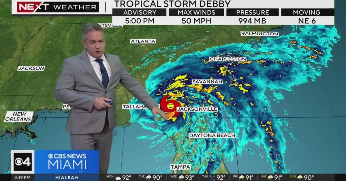 South Florida weather for Monday 8/5/24 5PM - CBS Miami
